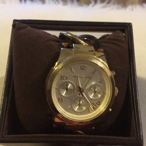 Michael Kors Tortoise Shell Watch